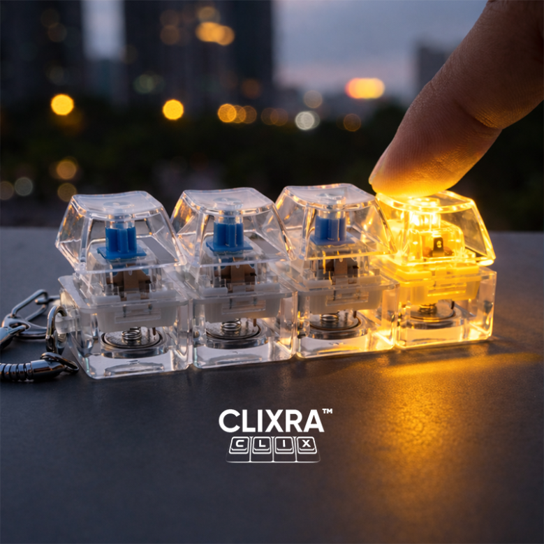 Clixra™ - Fidget Toy Keychain